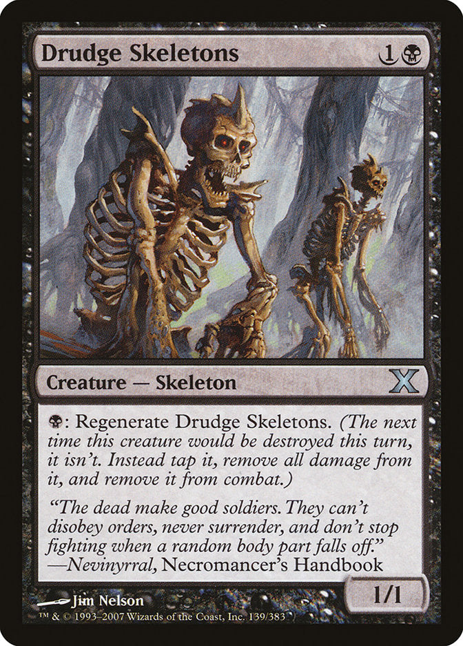 Drudge Skeletons [Tenth Edition] | Card Citadel