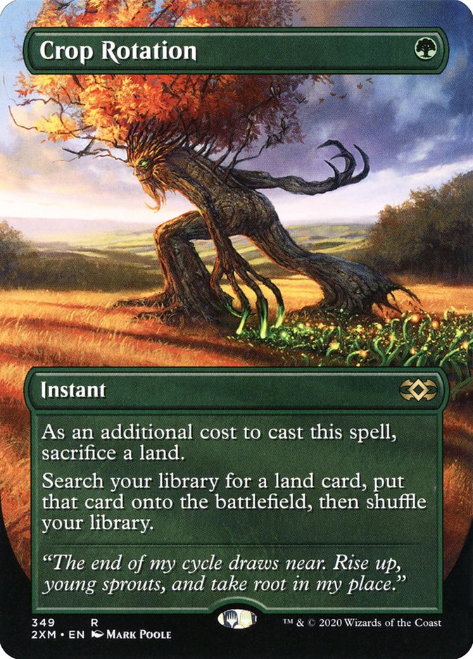 Crop Rotation (Borderless) [Double Masters] | Card Citadel