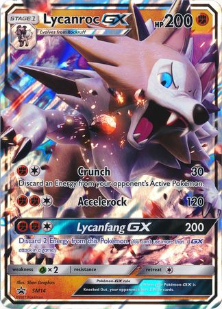 Lycanroc GX (SM14) (Jumbo Card) [Sun & Moon: Black Star Promos] | Card Citadel