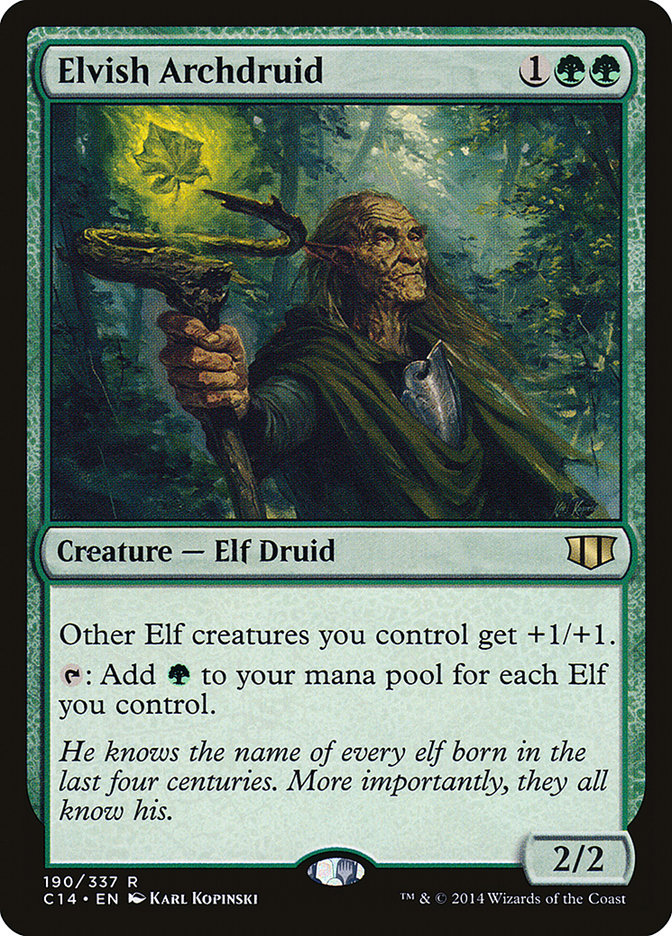 Elvish Archdruid [Commander 2014] | Card Citadel