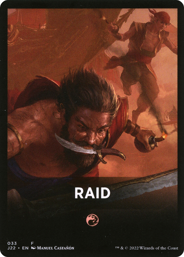 Raid Theme Card [Jumpstart 2022 Front Cards] | Card Citadel