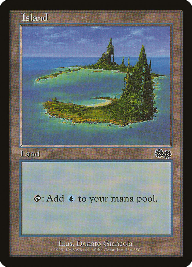 Island [Urza's Saga] | Card Citadel