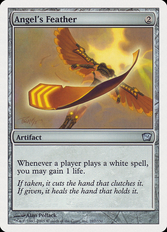 Angel's Feather [Ninth Edition] | Card Citadel