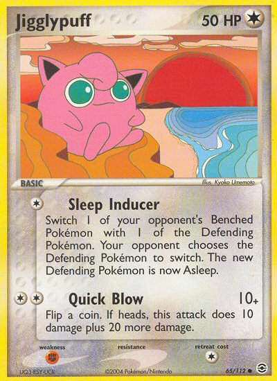 Jigglypuff (65/112) [EX: FireRed & LeafGreen] | Card Citadel