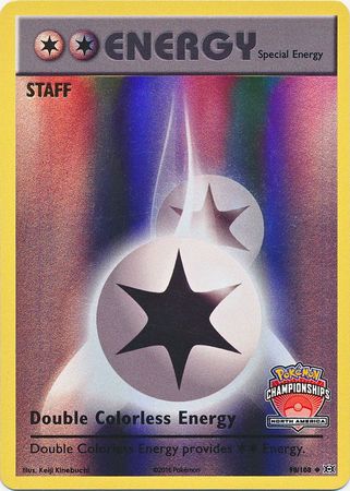 Double Colorless Energy (90/108) (NA Championship Promo Staff) [XY: Evolutions] | Card Citadel