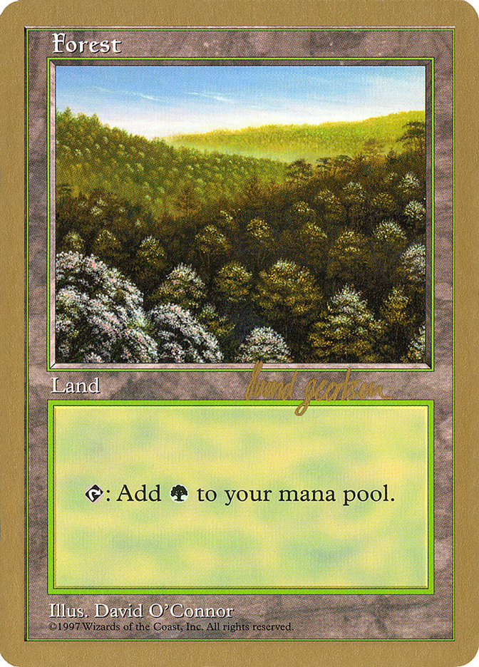 Forest (sg446) (Svend Geertsen) [World Championship Decks 1997] | Card Citadel