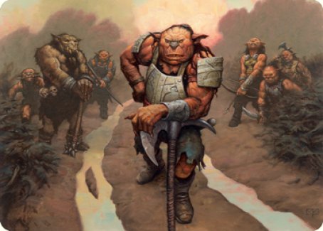 Hobgoblin Bandit Lord Art Card [Dungeons & Dragons: Adventures in the Forgotten Realms Art Series] | Card Citadel