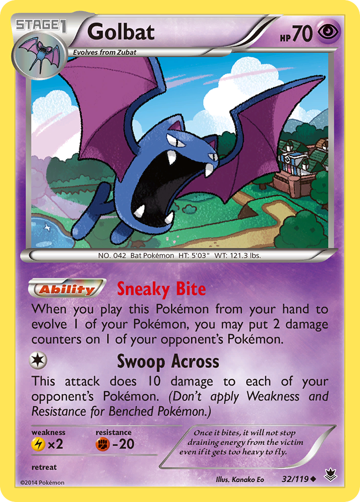 Golbat (32/119) [XY: Phantom Forces] | Card Citadel