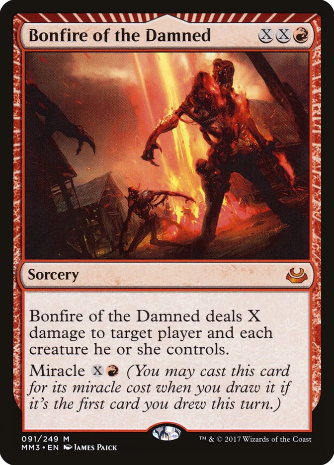Bonfire of the Damned [Modern Masters 2017] | Card Citadel