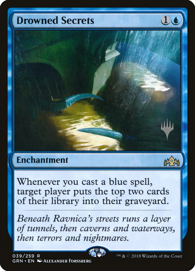 Drowned Secrets (Promo Pack) [Guilds of Ravnica Promos] | Card Citadel