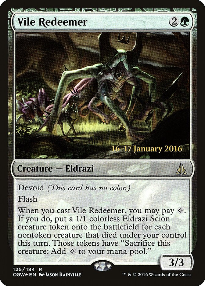 Vile Redeemer [Oath of the Gatewatch Promos] | Card Citadel