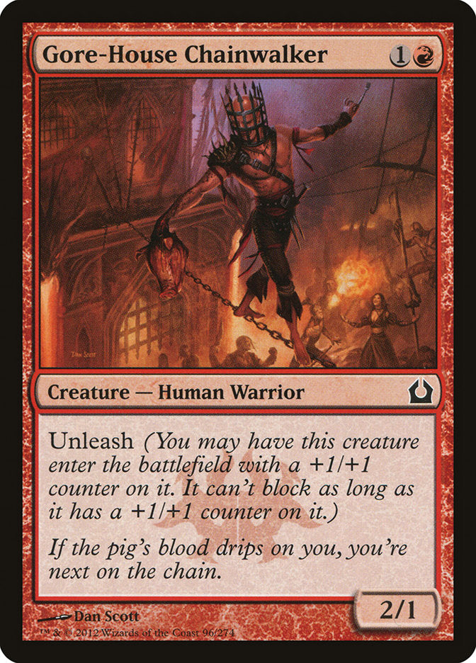 Gore-House Chainwalker [Return to Ravnica] | Card Citadel