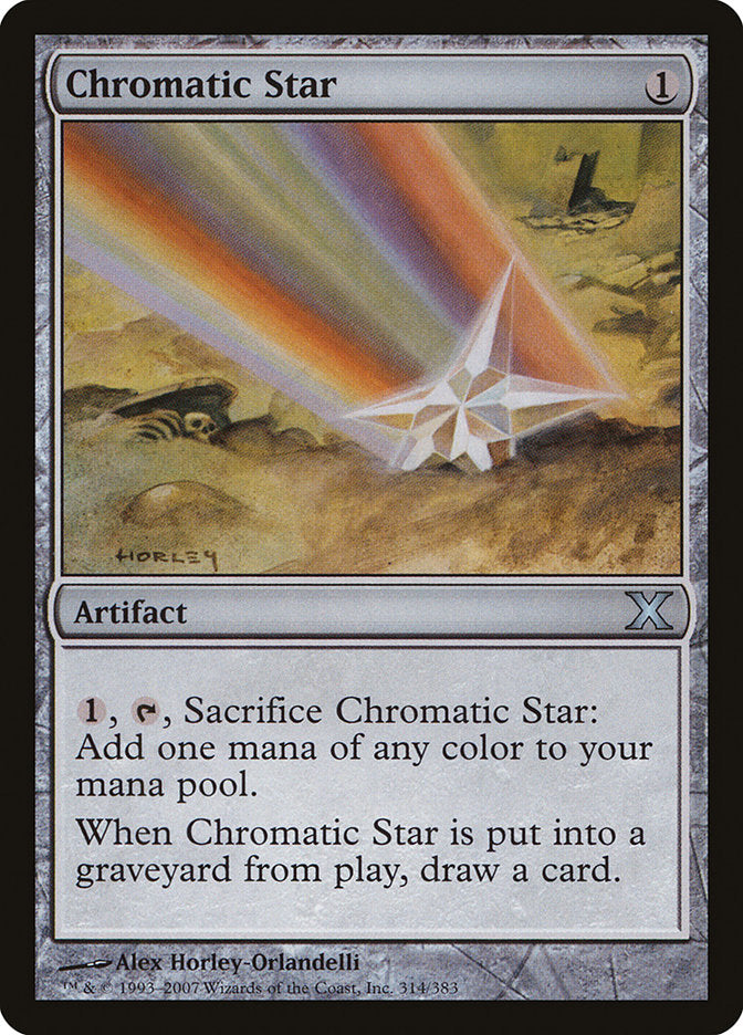 Chromatic Star [Tenth Edition] | Card Citadel