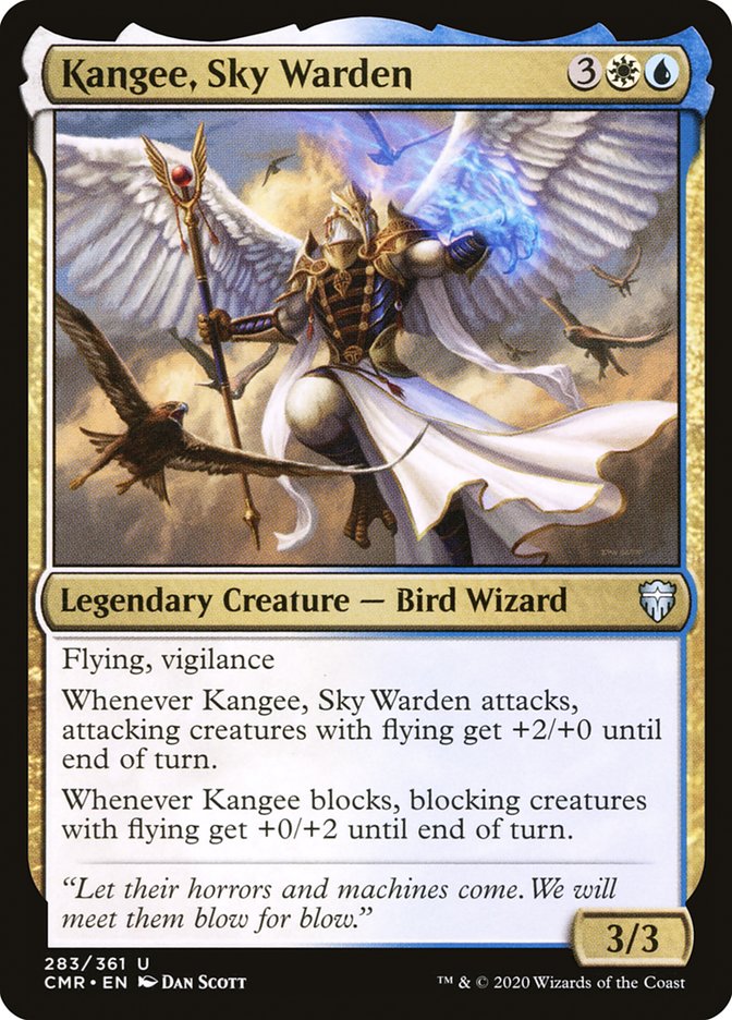 Kangee, Sky Warden [Commander Legends] | Card Citadel