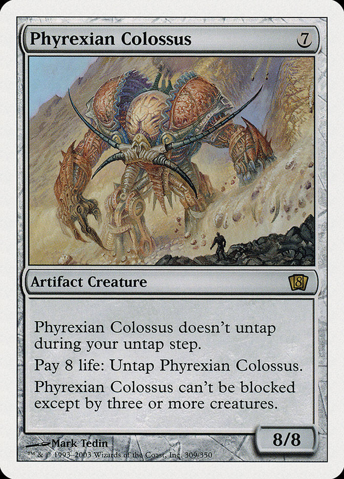 Phyrexian Colossus [Eighth Edition] | Card Citadel