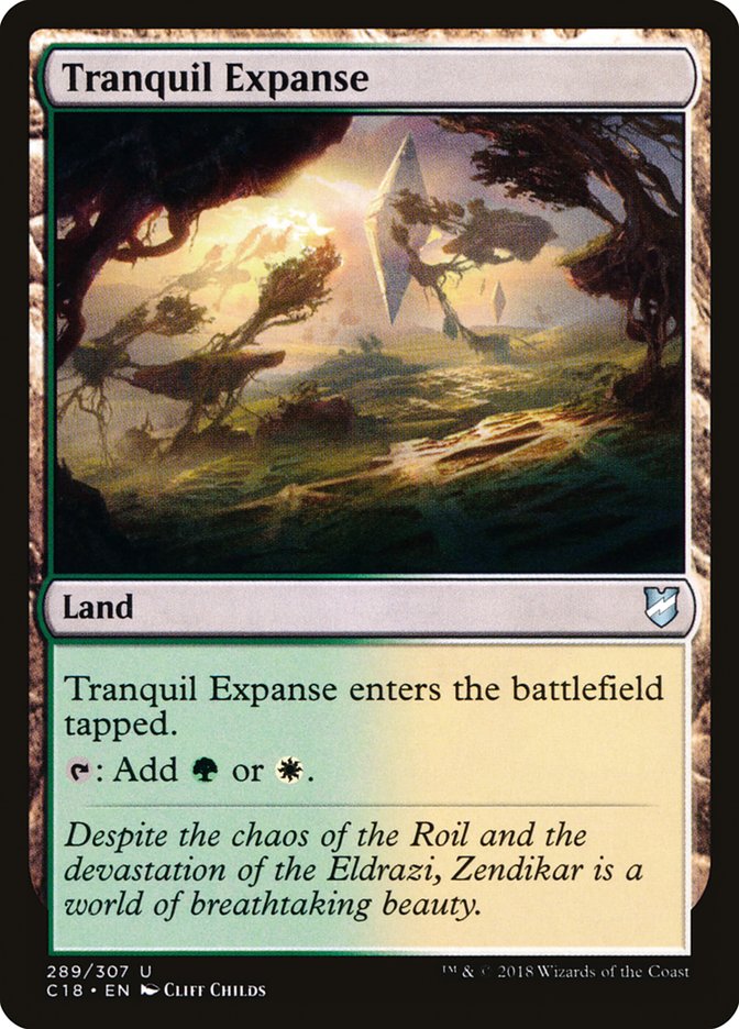 Tranquil Expanse [Commander 2018] | Card Citadel