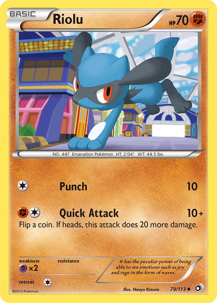 Riolu (79/113) [Black & White: Legendary Treasures] | Card Citadel