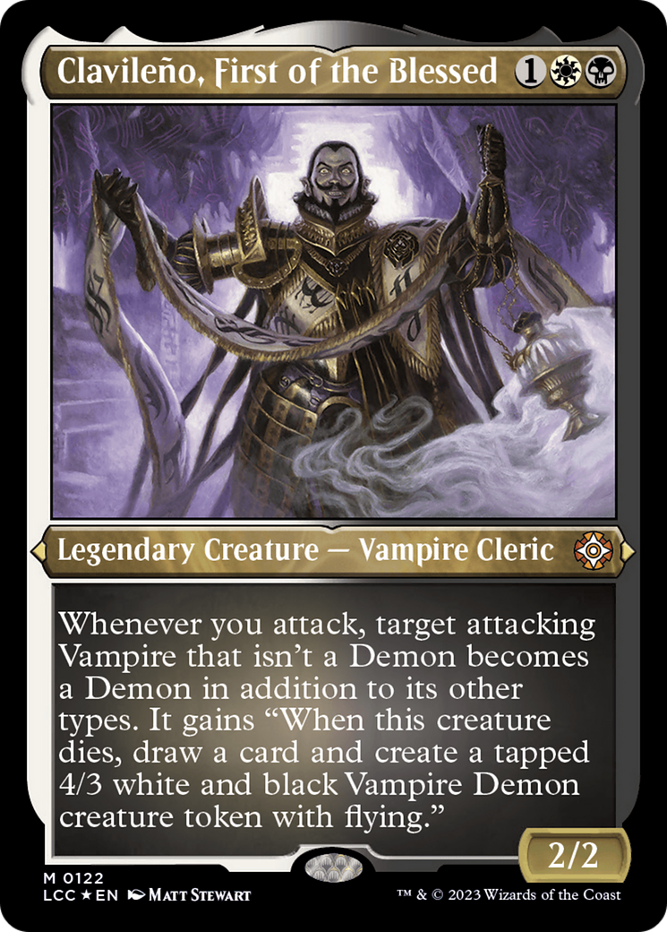 Clavileno, First of the Blessed (Display Commander) [The Lost Caverns of Ixalan Commander] | Card Citadel