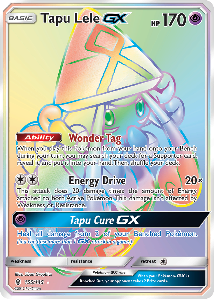 Tapu Lele GX (155/145) [Sun & Moon: Guardians Rising] | Card Citadel