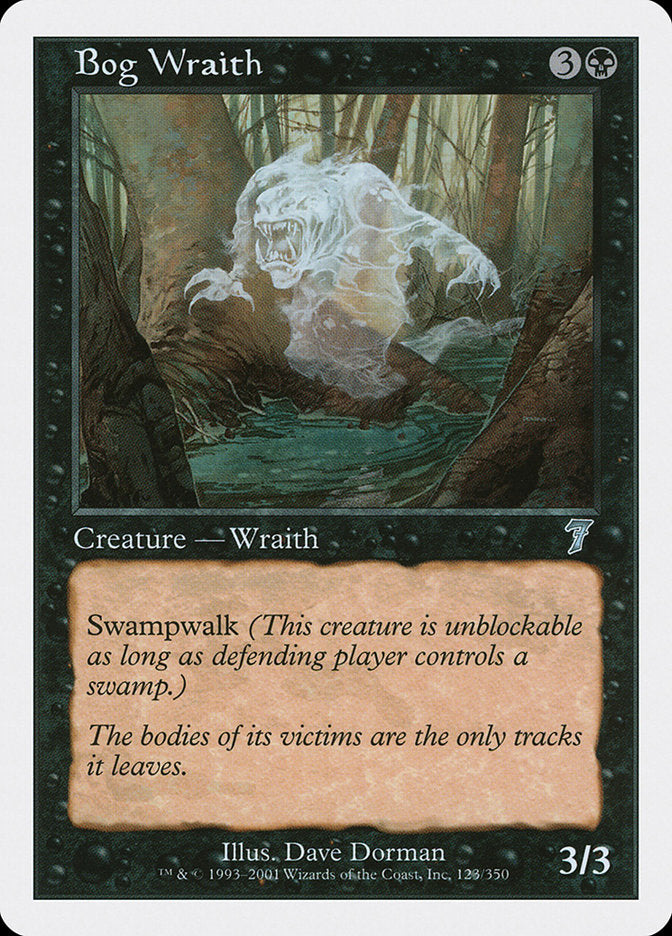 Bog Wraith [Seventh Edition] | Card Citadel