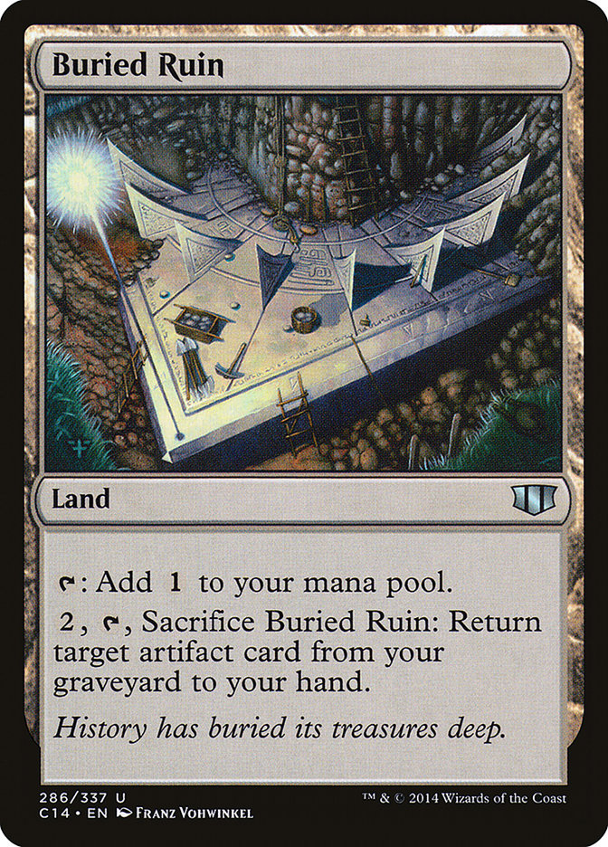 Buried Ruin [Commander 2014] | Card Citadel