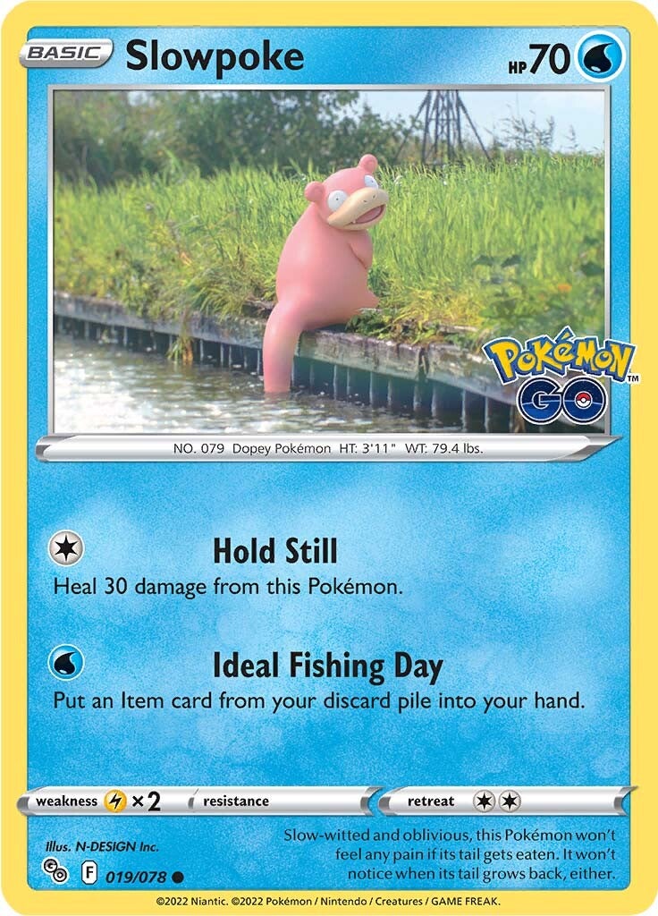 Slowpoke (019/078) [Pokémon GO] | Card Citadel