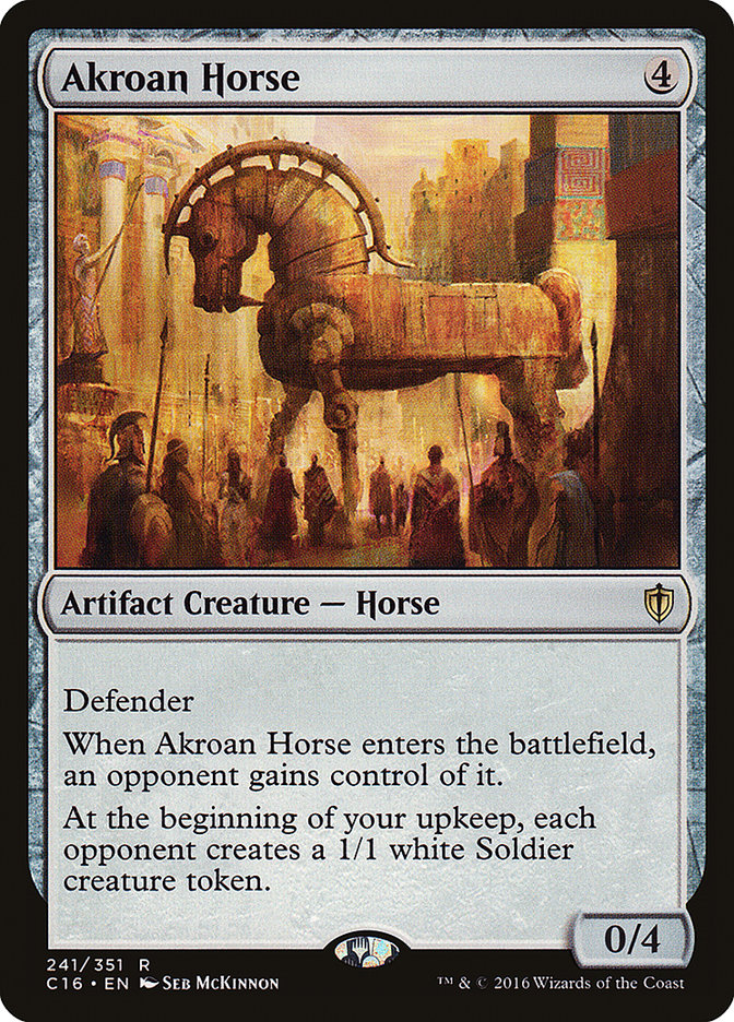Akroan Horse [Commander 2016] | Card Citadel