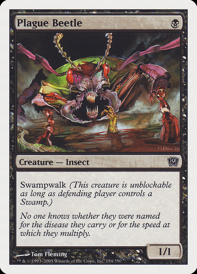 Plague Beetle [Ninth Edition] | Card Citadel