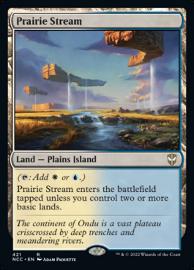 Prairie Stream [Streets of New Capenna Commander] | Card Citadel