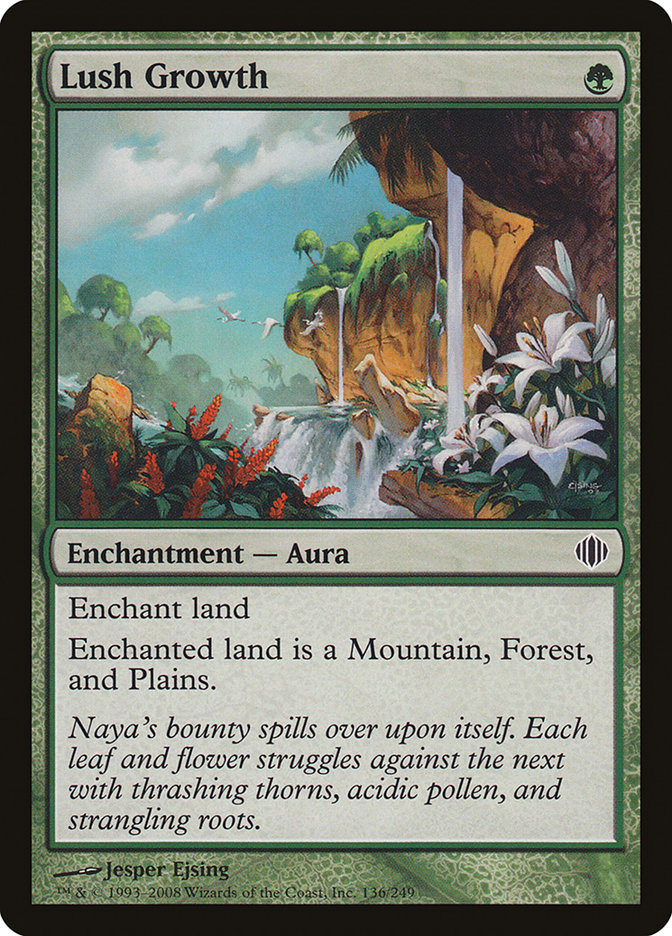 Lush Growth [Shards of Alara] | Card Citadel