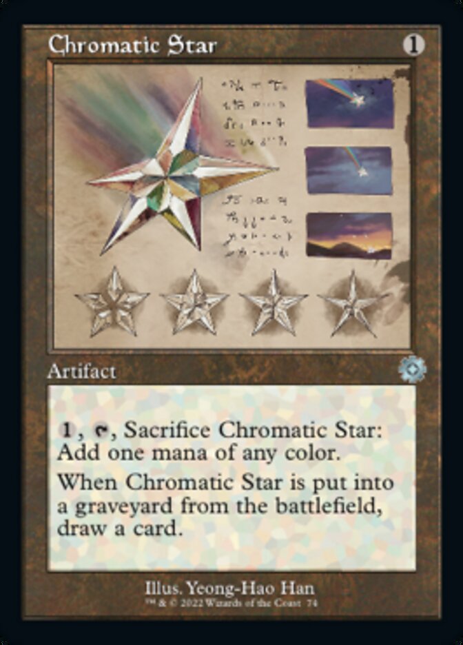 Chromatic Star (Retro Schematic) [The Brothers' War Retro Artifacts] | Card Citadel