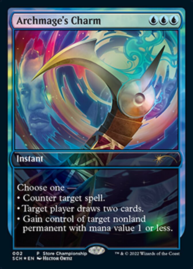 Archmage's Charm (Extended Art) [Store Championships 2022] | Card Citadel