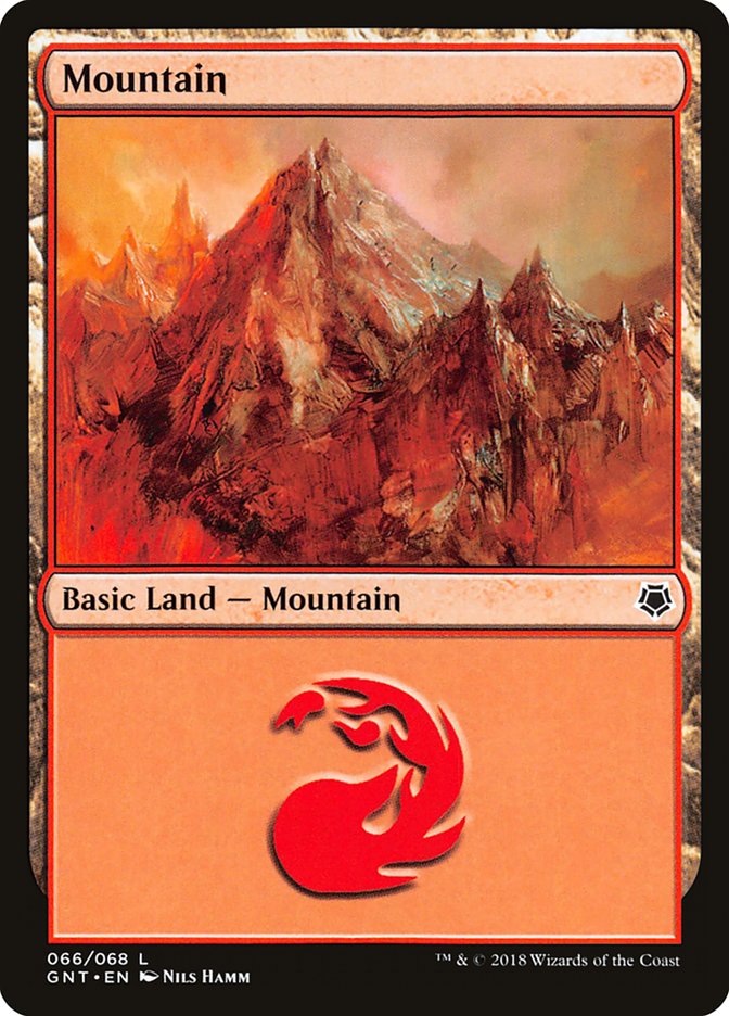 Mountain (66) [Game Night] | Card Citadel