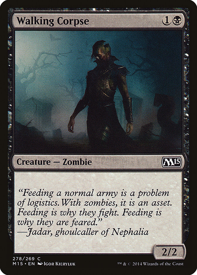 Walking Corpse [Magic 2015] | Card Citadel