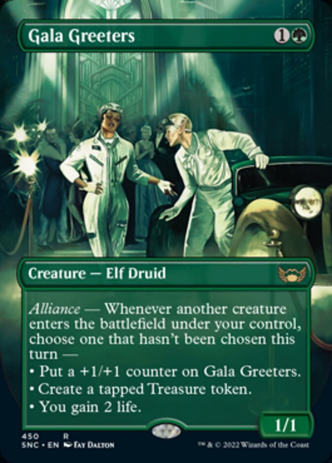 Gala Greeters (Box Topper) (English) [Streets of New Capenna] | Card Citadel
