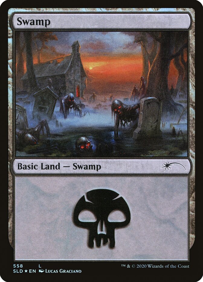 Swamp (Reanimated) (558) [Secret Lair Drop Promos] | Card Citadel