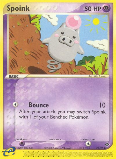 Spoink (73/97) [EX: Dragon] | Card Citadel