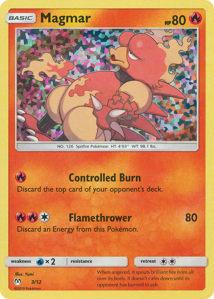 Magmar (3/12) [McDonald's Promos: 2019 Collection] | Card Citadel