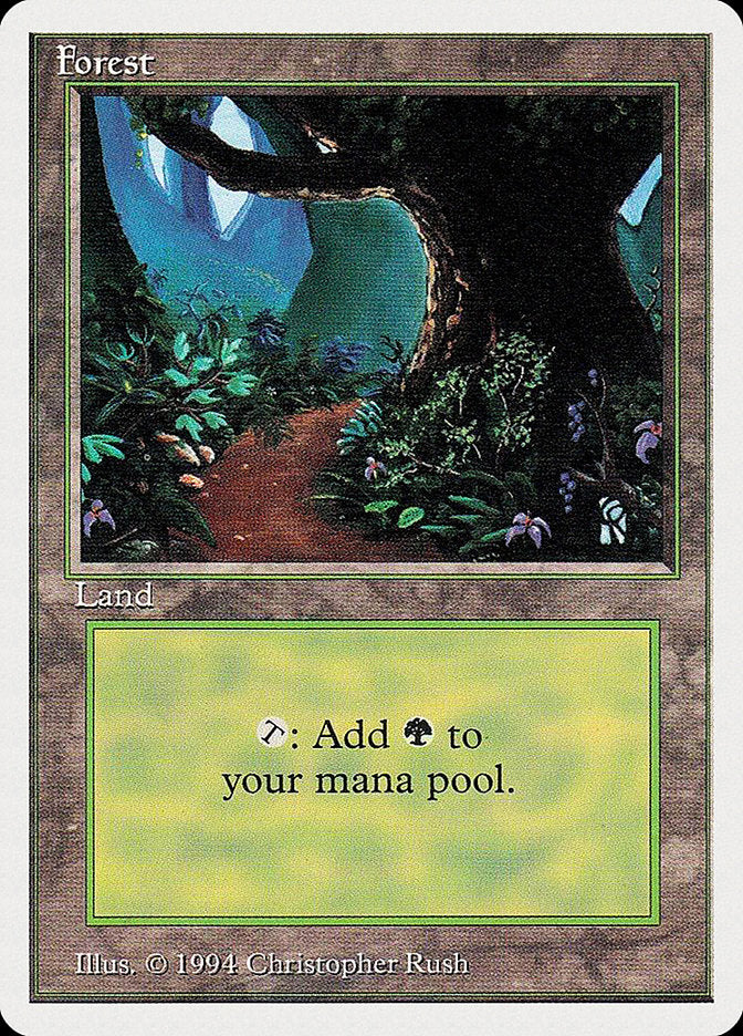 Forest (B) [Summer Magic] | Card Citadel