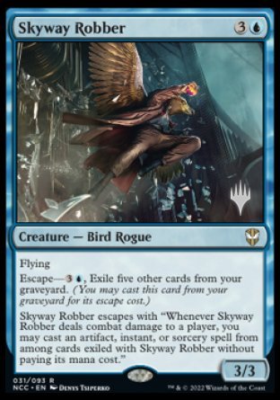Skyway Robber (Promo Pack) [Streets of New Capenna Commander Promos] | Card Citadel