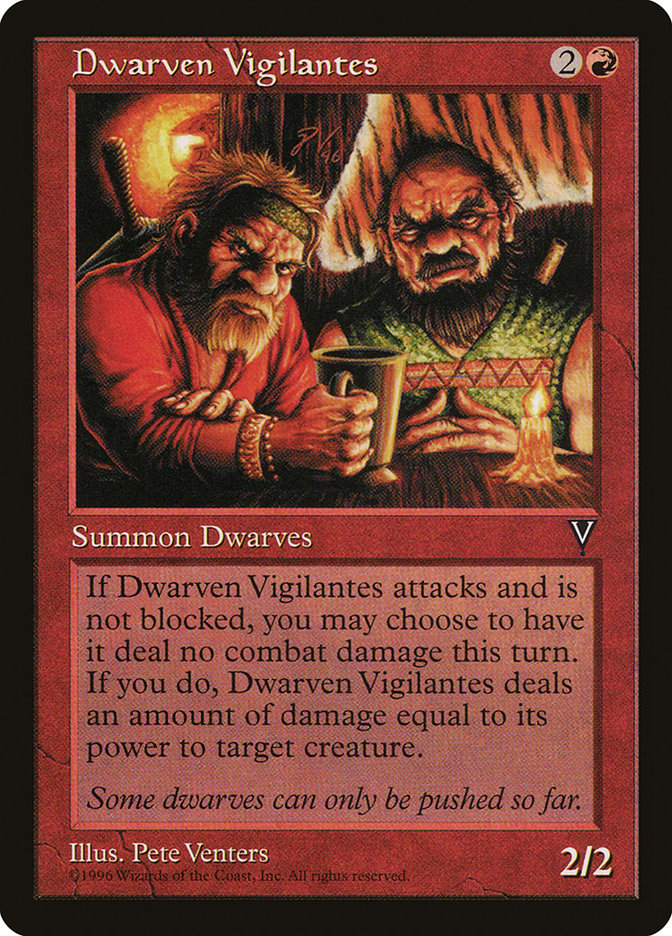 Dwarven Vigilantes [Visions] | Card Citadel