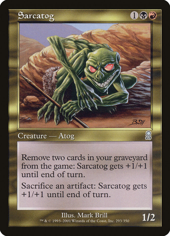 Sarcatog [Odyssey] | Card Citadel