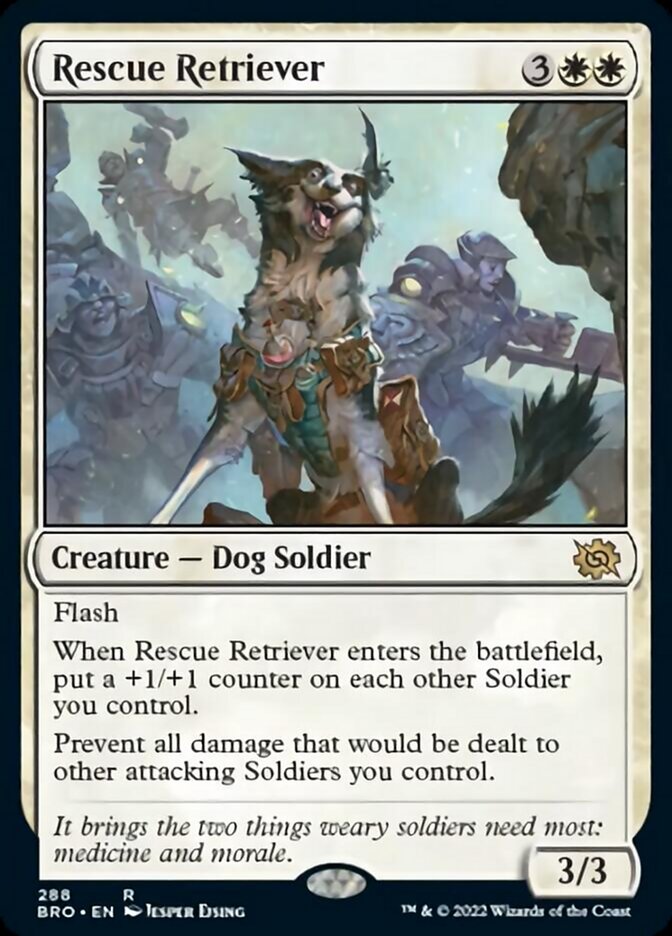 Rescue Retriever [The Brothers' War] | Card Citadel