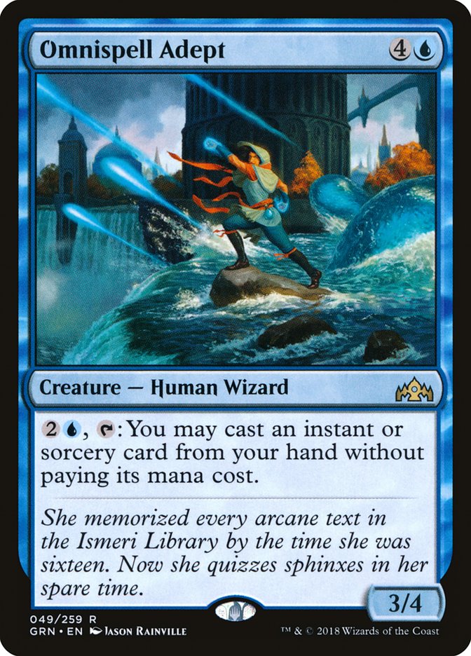 Omnispell Adept [Guilds of Ravnica] | Card Citadel