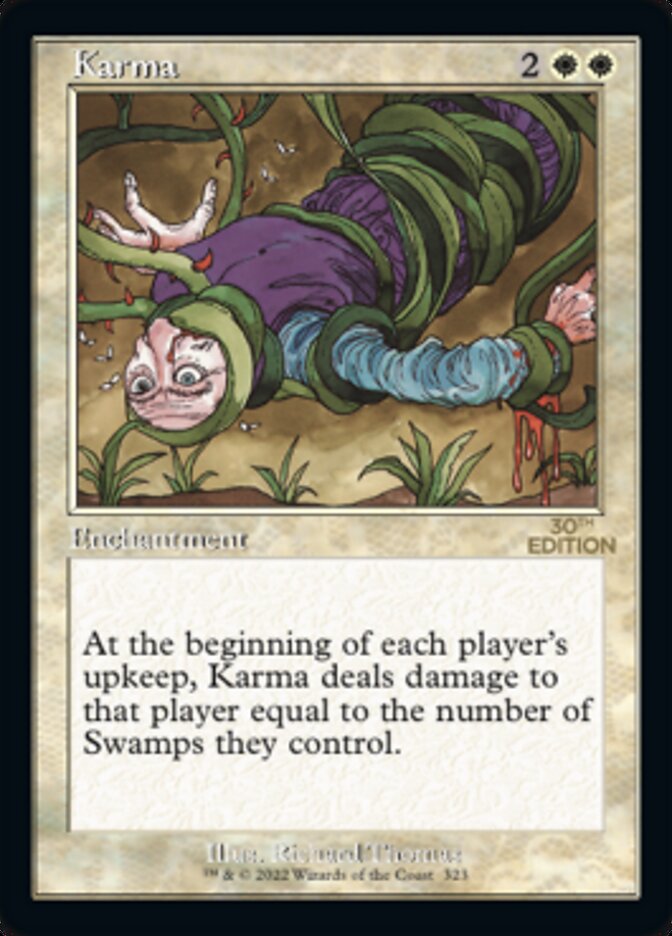 Karma (Retro) [30th Anniversary Edition] | Card Citadel