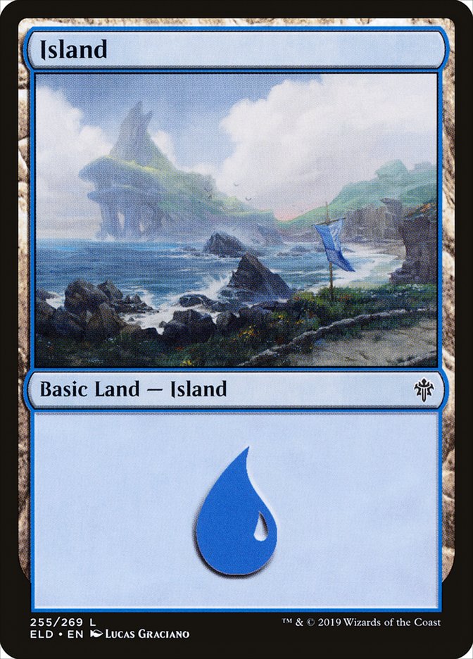 Island (255) [Throne of Eldraine] | Card Citadel