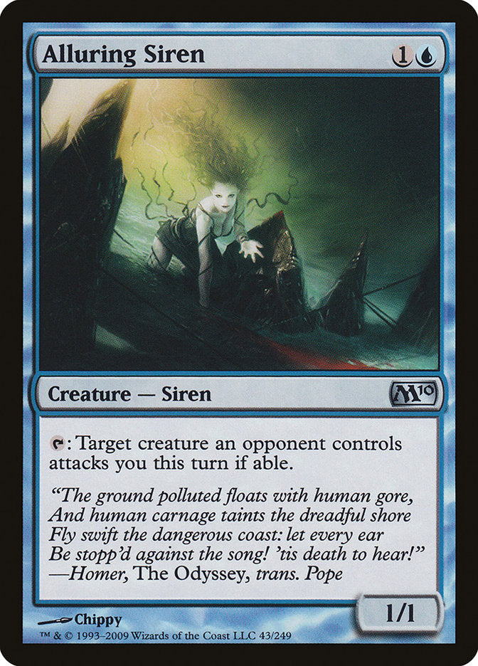 Alluring Siren [Magic 2010] | Card Citadel