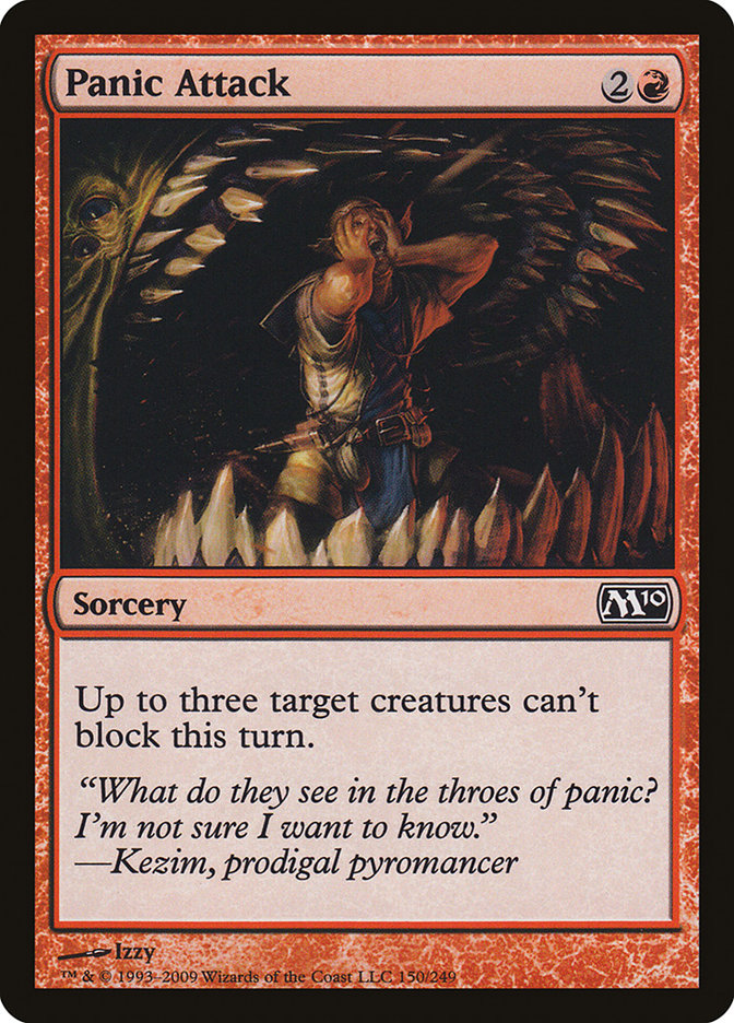Panic Attack [Magic 2010] | Card Citadel
