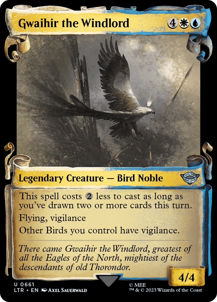 Gwaihir the Windlord [The Lord of the Rings: Tales of Middle-Earth Showcase Scrolls] | Card Citadel