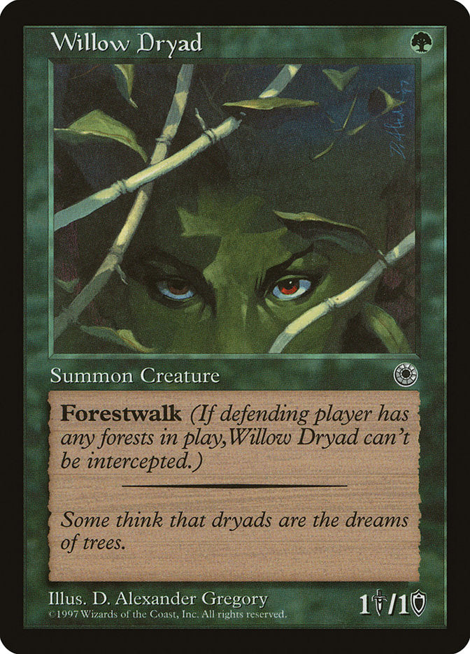 Willow Dryad [Portal] | Card Citadel